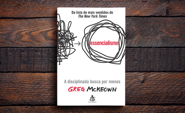 Livro essencialismo sobre minimalismo
